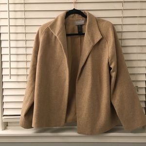 Liz Claiborne Camel Colored Wool Coat